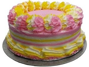 Plain Vanilla Cake 10 inch